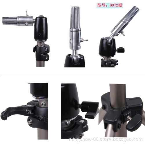 Mannequin Head Tripod,Adjustable Tripod Stand Holder for Hairdressing hair training tool